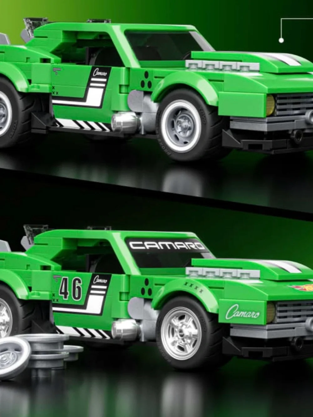 Mattel Brick Shop Hot Wheels Custom ’68 Camaro Building Set